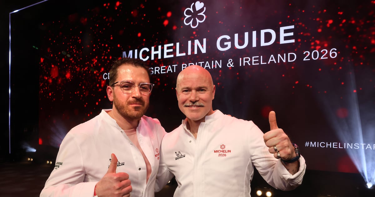 Two new Michelin stars for Irish restaurants as glitzy ceremony descends on Dublin – The Irish Times