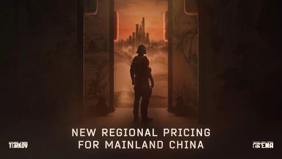 Mainland China price changes to Escape from Tarkov.