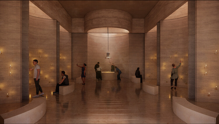 Níall McLaughlin Architects Wins International Competition for Museum of Jesus’ Baptism at Bethany, Jordan - Image 5 of 9