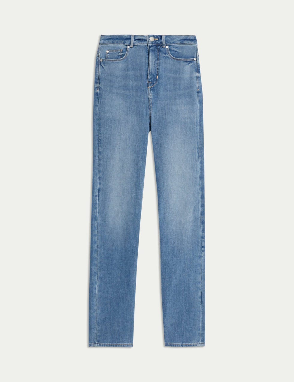 Magic Shaping High Waisted Straight Leg Jeans