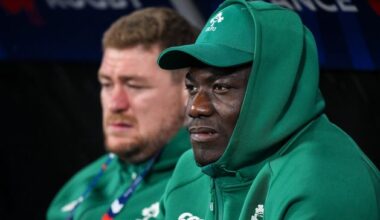 Munster second-row Edwin Edogbo in line for Ireland debut as Andy Farrell set to ring changes for Italy clash