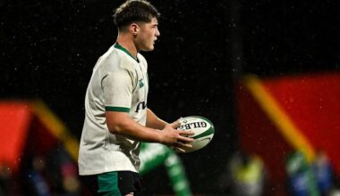Ireland U-20s make three changes for Six Nations clash with Italy