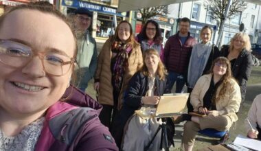 The Kerry artists sketching the rhythm of urban life in the Kingdom