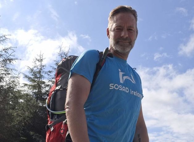 Meath man raises nearly €8k for SOSAD after gruelling 1,000km walk through Ireland
