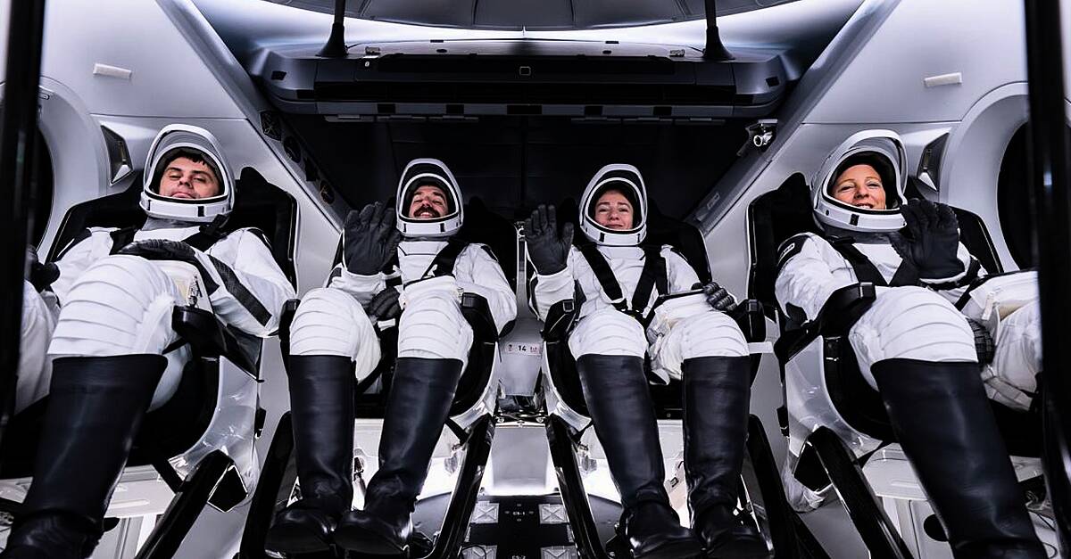 Four new astronauts arrive at International Space Station