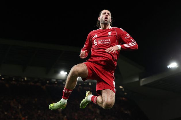 Dominik Szoboszlai scores a screamer for Liverpool as they thump Brighton to march on in the FA Cup
