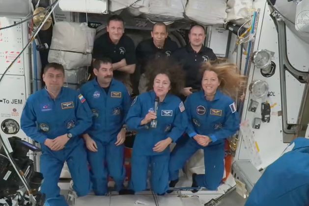 Four new astronauts arrive at International Space Station