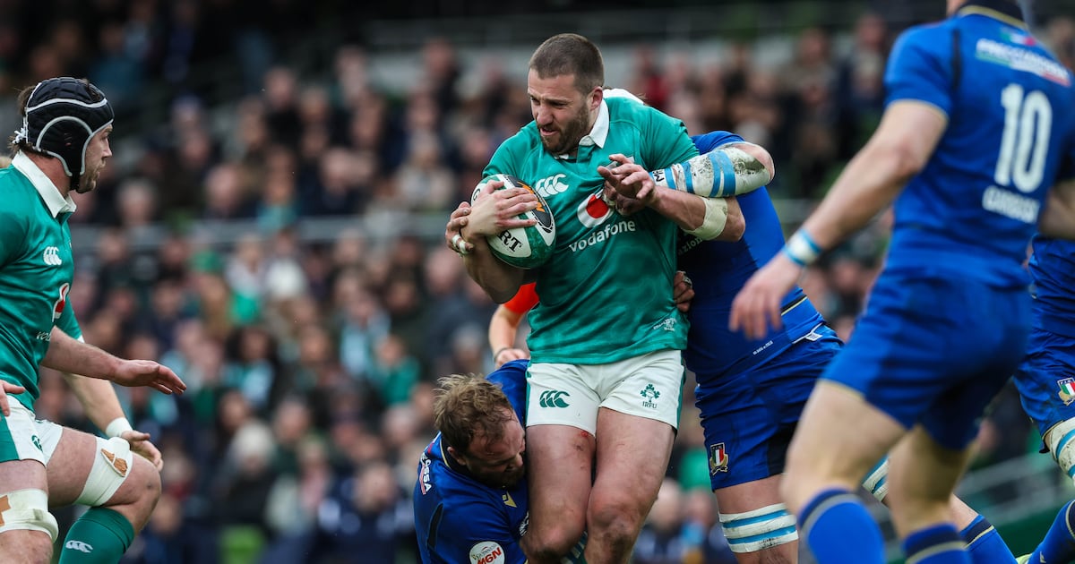 Stuart McCloskey’s value to this Ireland team continues to soar after long incubation – The Irish Times