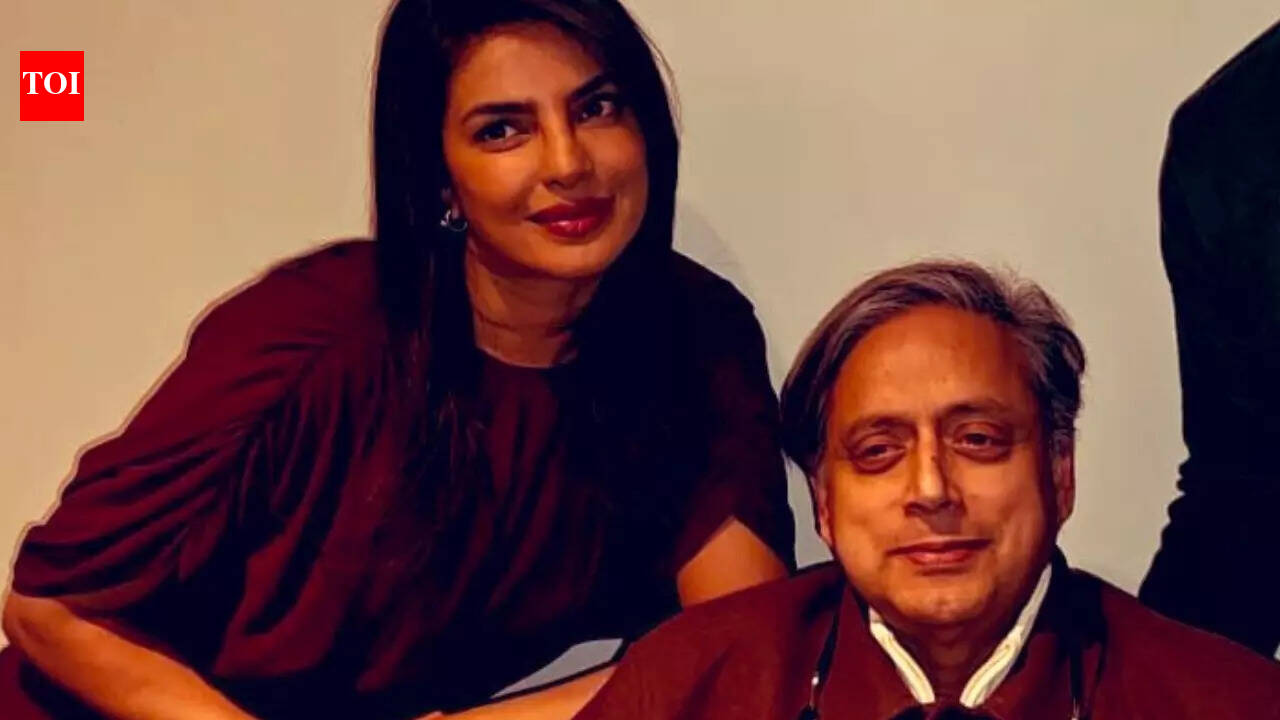Shashi Tharoor calls Priyanka Chopra ‘remarkable’ after Harvard reunion; Actress delivers motivational speech to students |