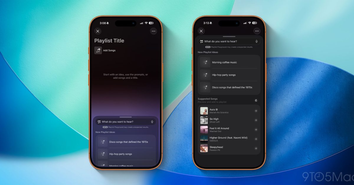iOS 26.4 beta adds new 'Playlist Playground' AI feature for Apple Music