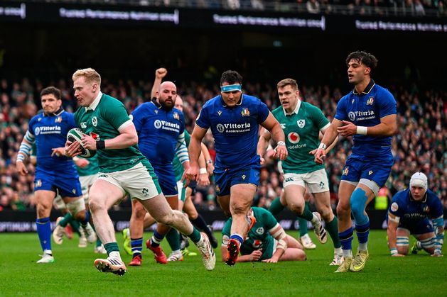 ‘I can’t wait to get stuck into England in Twickenham’ – Ireland full-back Jamie Osborne