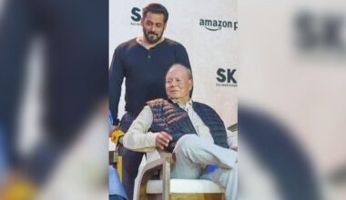 Salman Khan's father Salim Khan hospitalised in Mumbai