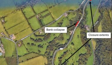 Road closed for six weeks in south Dublin after weather related collapse