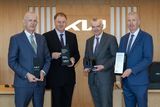 thumbnail: Wexford Car Centre awarded Kia 2025 Global Best Dealer by a delegation from Kia Ireland. Picture: Paula Malone Carty.