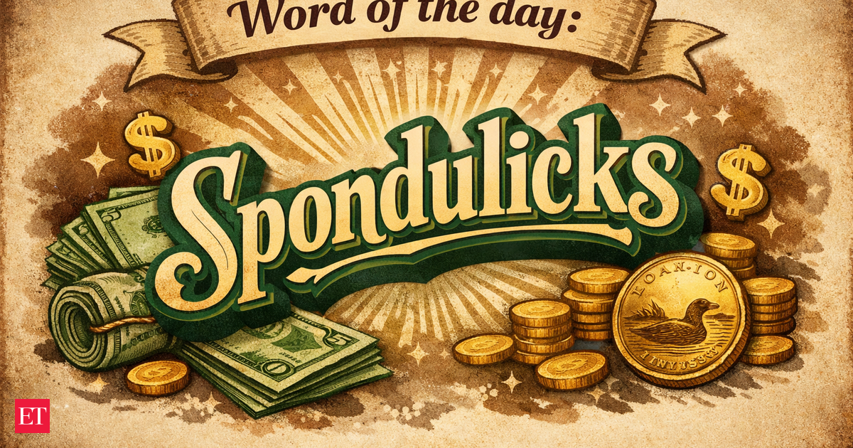 Word of the day: Spondulicks
