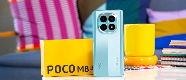 Poco M8 5G review: Design, build quality, handling