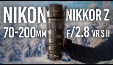 Nikon 70-200mm f/2.8 VR S II Lens  - YouTube First Look Video on