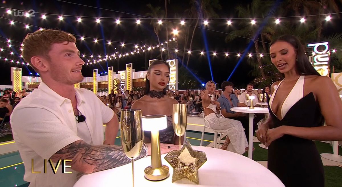 Kyra Lizama confronted Jack Keating live on air during Monday's final