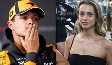 Lando Norris' ex-girlfriend sends message to F1 star as she breaks silence following split