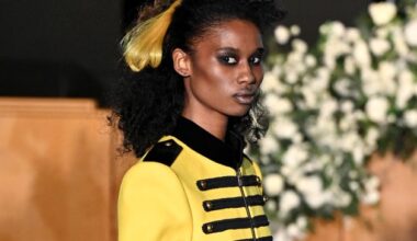 Pearls, power suits and lots of lace – Five big trends from London Fashion Week 2026