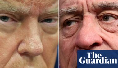 ‘Extremely low IQ and cries like a child’: Donald Trump renews attack on Robert De Niro | Movies