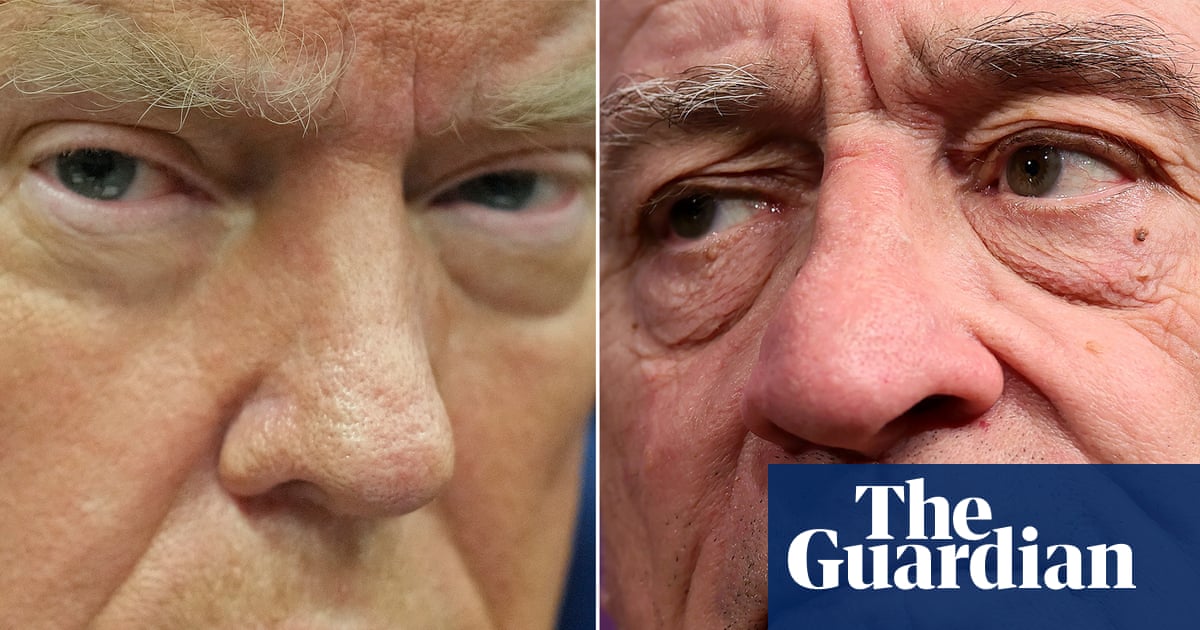 ‘Extremely low IQ and cries like a child’: Donald Trump renews attack on Robert De Niro | Movies