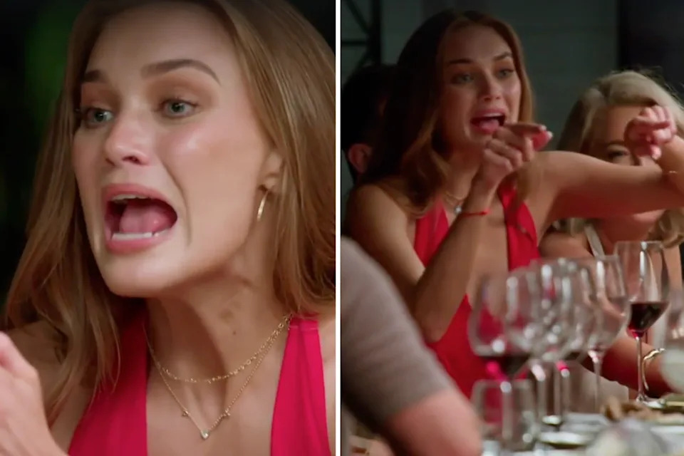 Brook did not hold back on Wednesday night's dinner party episode. Picture: Channel 9