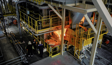 Successful alternative fuel trials for industrial glass