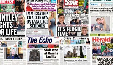 What the papers say: Friday's front pages