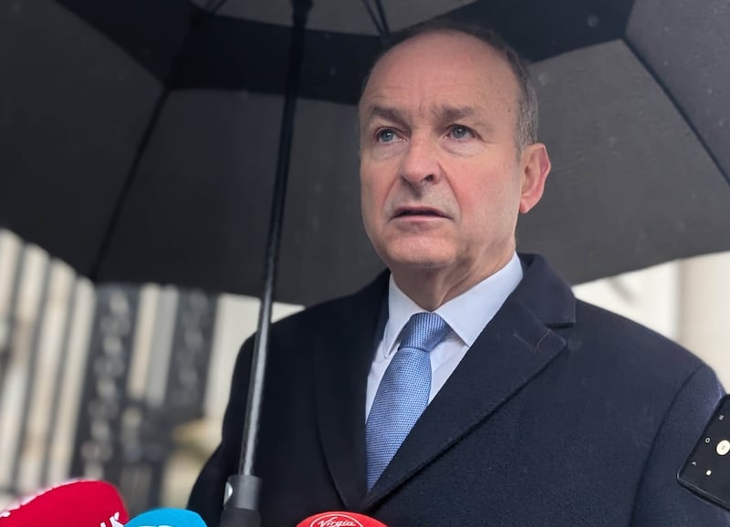 Taoiseach Micheál Martin said conflict should be resolved through diplomacy and negotiation. Photograph: Cillian Sherlock/PA Wire