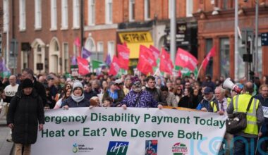 Hundreds take part in disability rights protest in Dublin