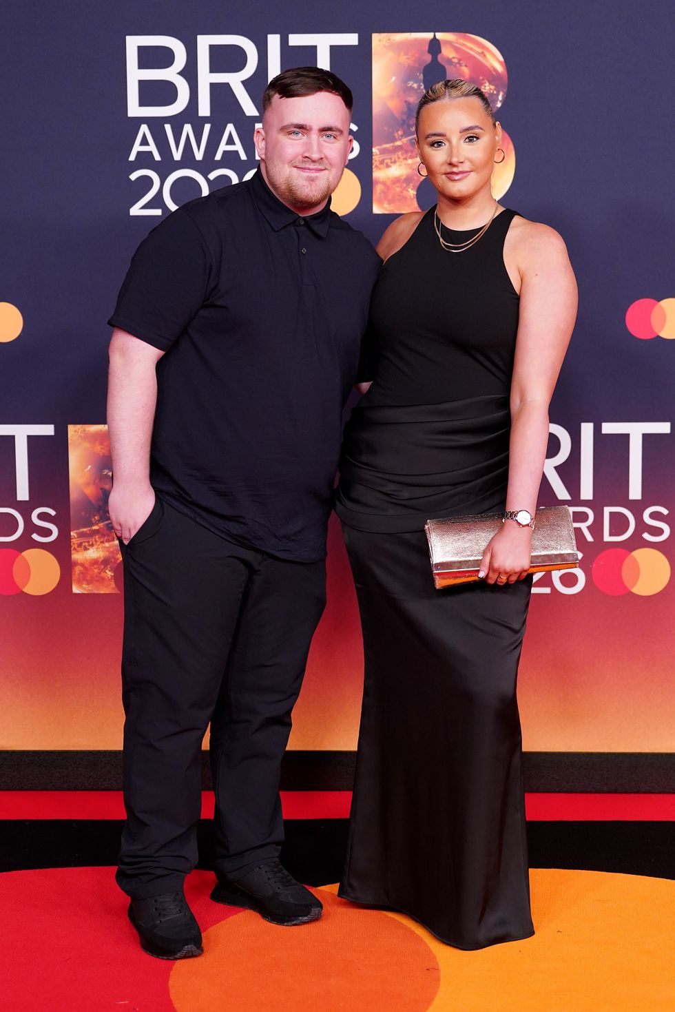 Brit Awards 2026 red carpet: Luke Littler