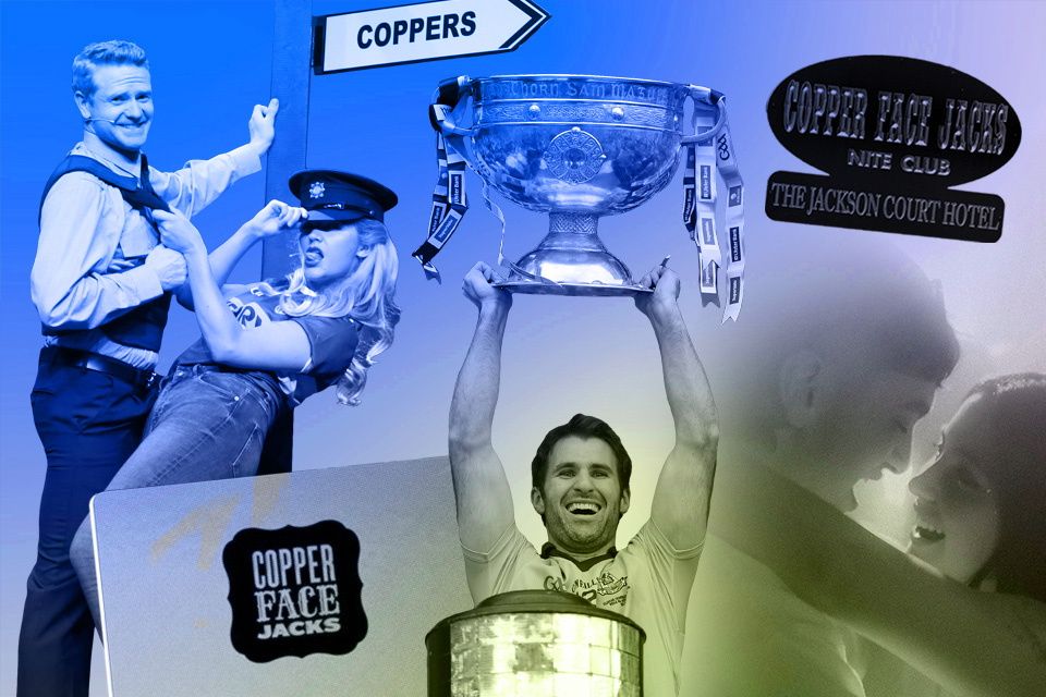 "It’s a place that holds special space in so many of our cultural moments, like Dublin captain Bryan Cullen’s infamous victory rally cry of “See yiz in Coppers” in 2011." Graphic: Clare Meredith.