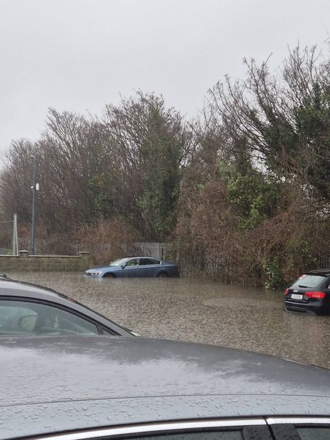 The Park and Ride, at Greystones on Tuesday, January 27. Photo: Facebook.