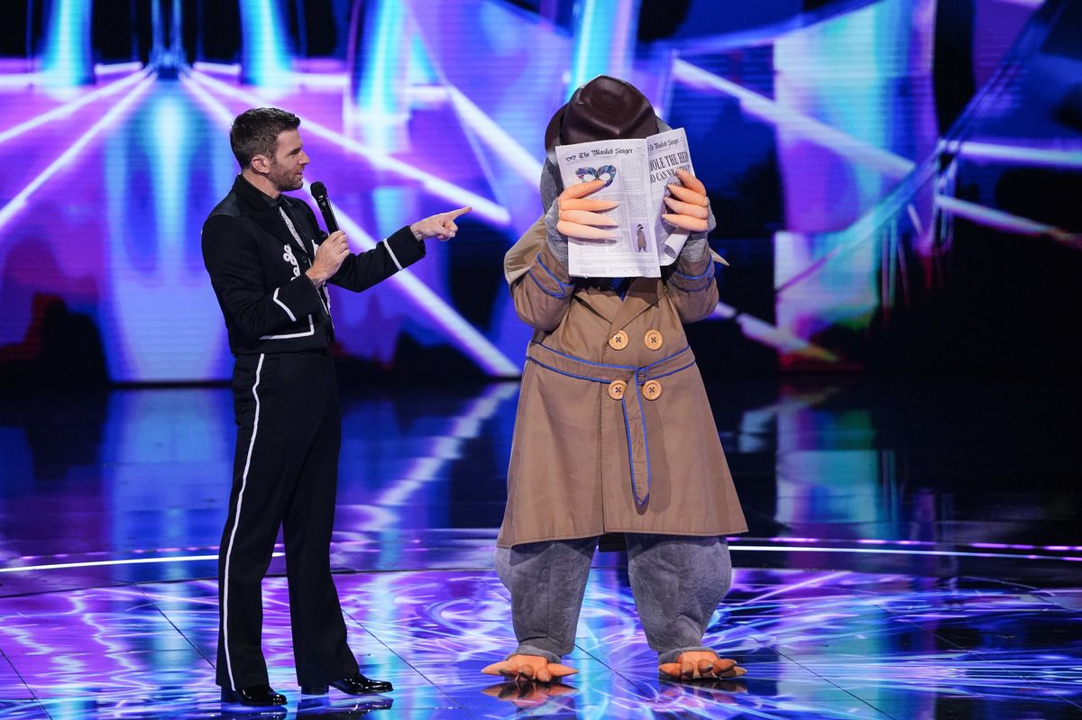 The Masked Singer's Joel Dommett and Mole Dommett