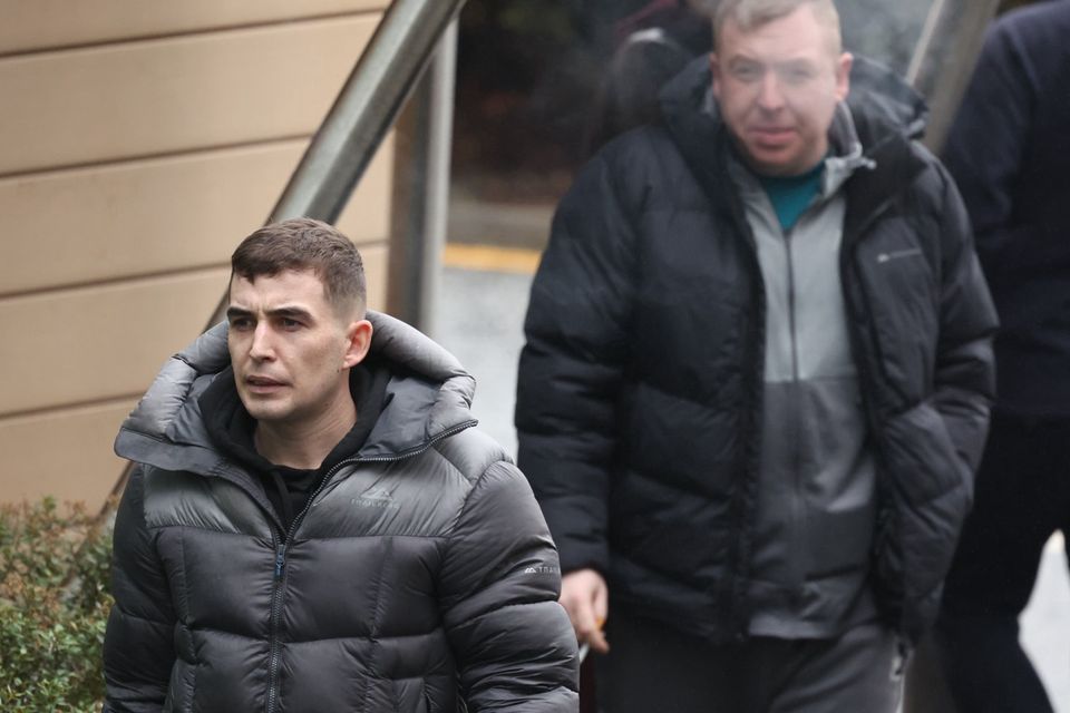 Martin Cummins (left) and Graham Cummins were charged with theft. Photo: Paddy Cummins