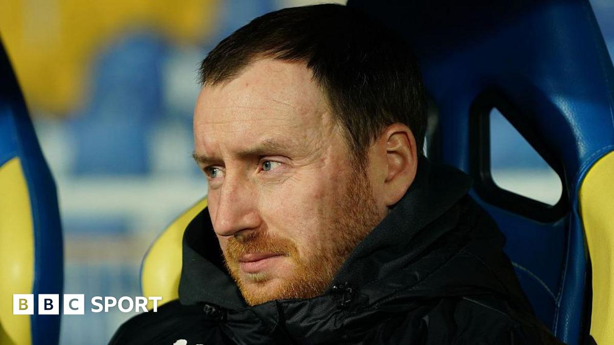 Sporting manager Ian Cathro