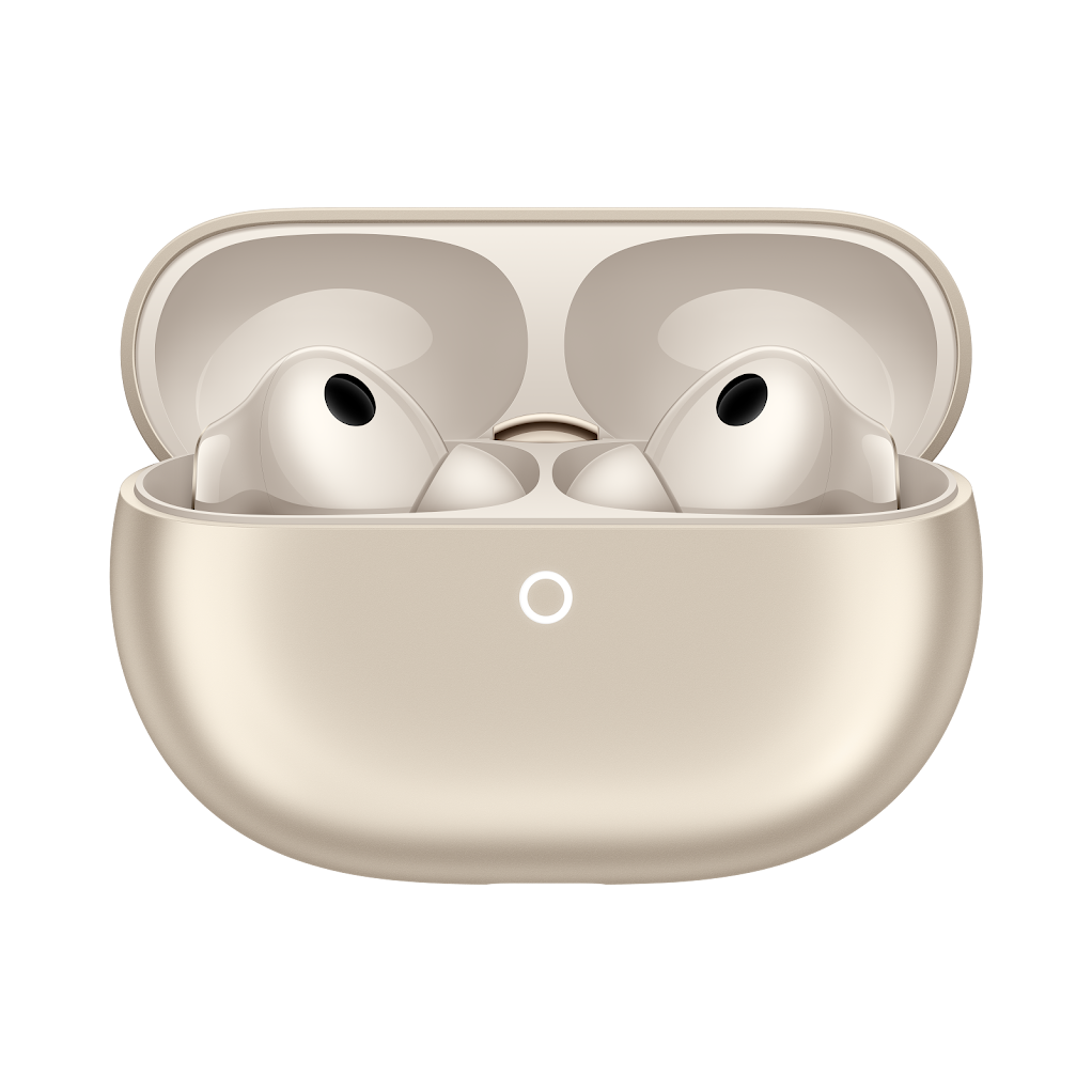 The buds look sleek. | Image by Huawei - Huawei shows off the brand-new Watch GT Runner 2 and strikes back at Samsung with the FreeBuds Pro 5