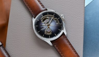 New, Vibrant Dial Colours for the Hamilton Jazzmaster Open Heart Series