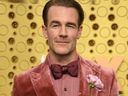 James Van Der Beek arrives for the 71st Emmy Awards at the Microsoft Theatre in Los Angeles on Sept. 22, 2019. 