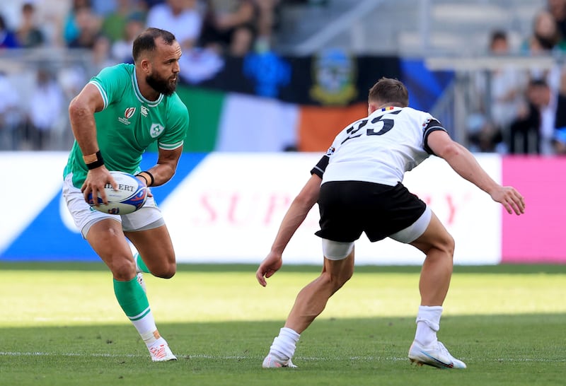 Ireland’s Jamison Gibson-Park. Photograph: Dan Sheridan/Inpho