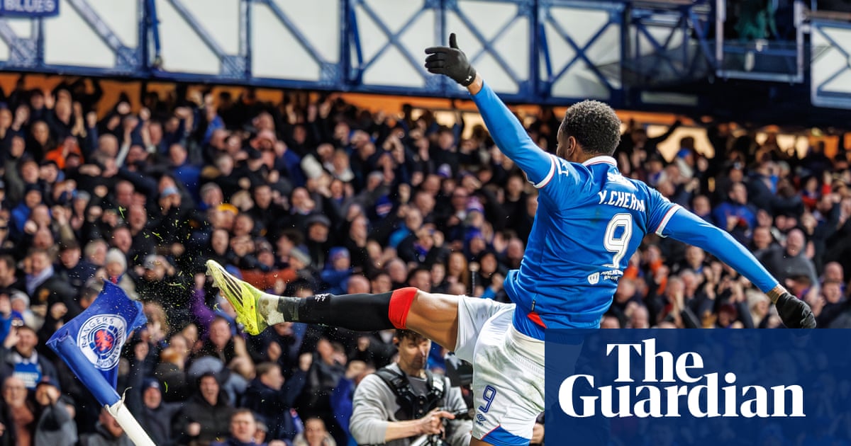 Youssef Chermiti hat-trick powers Rangers to victory over leaders Hearts | Scottish Premiership