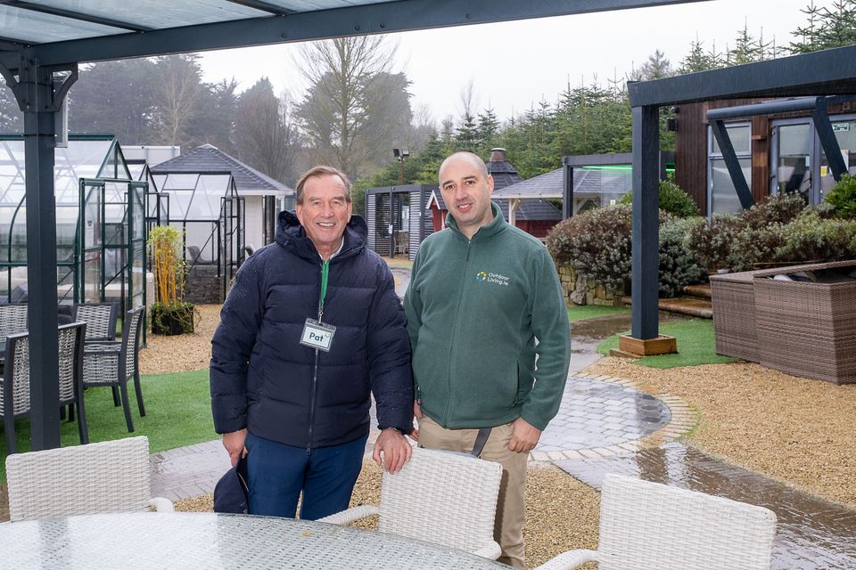 OutdoorLiving.ie's Pat and Damien Kelly. Photo: Leigh Anderson