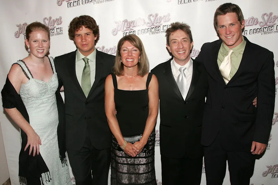 Katherine Short, Henry Short, Nancy Short, Martin Short and Oliver Short in 2006Credit: Peter Kramer/Getty