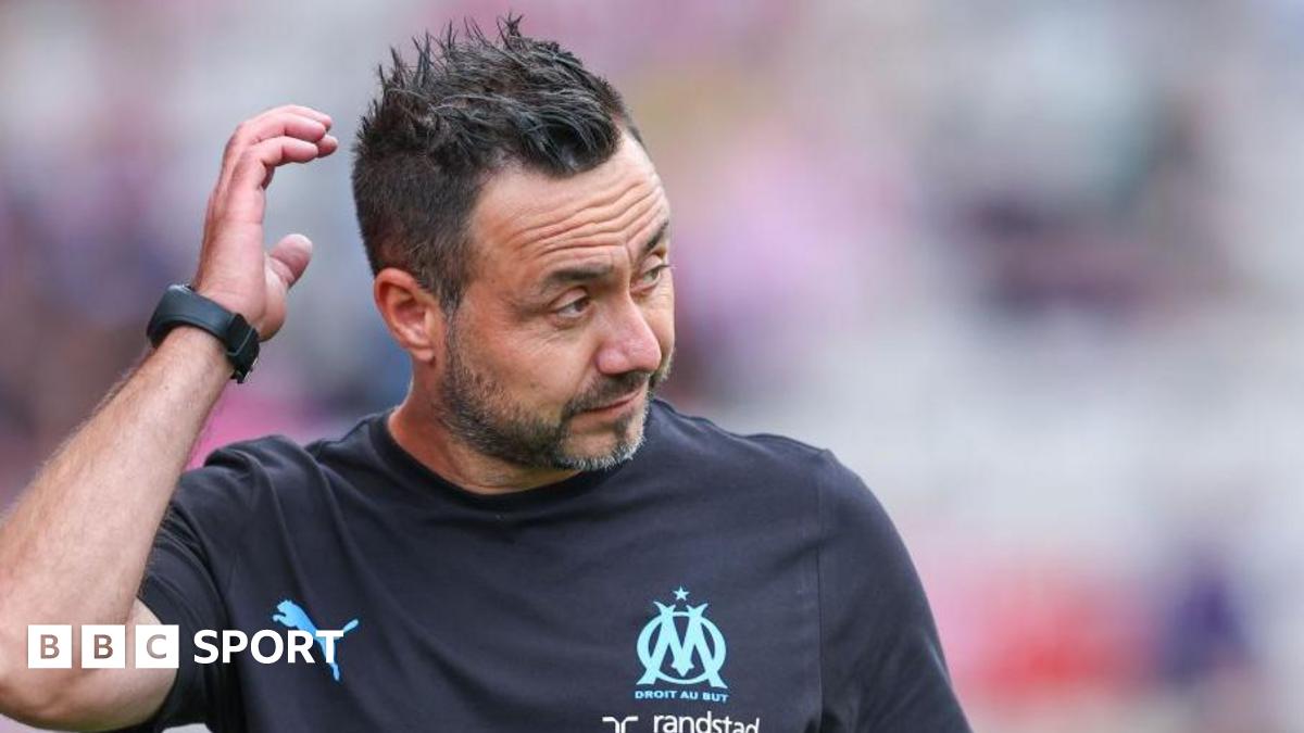 Marseille manager Roberto de Zerbi