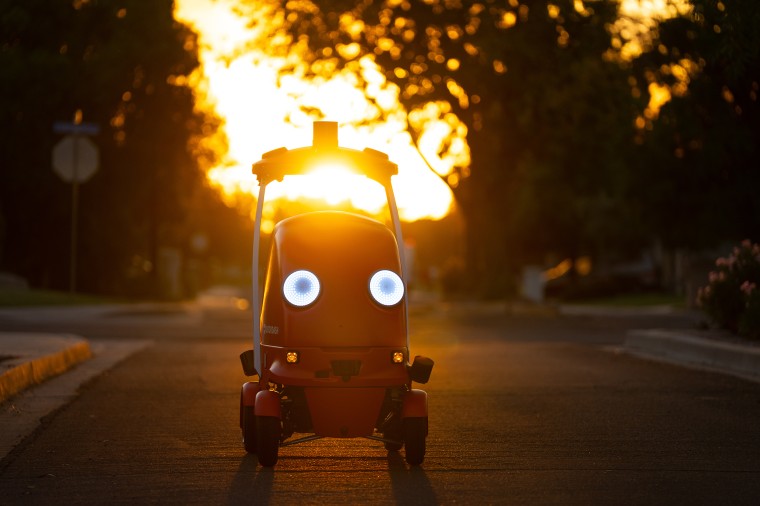 Dot was built to be round because studies have shown that humans tend to prefer rounded elements over boxy, square ones.