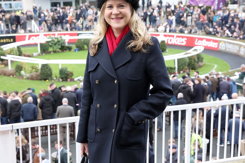 Nuala Carey pictured at the Ladbrokes Dublin Chase at the Dublin Racing Festival at Leopardstown RacecoursePicture Brian McEvoy