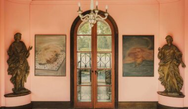 The new way to view modern art? In a stately home