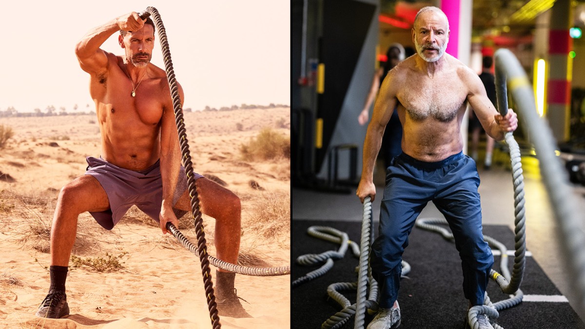 I tried Rio Ferdinand’s battle rope workout