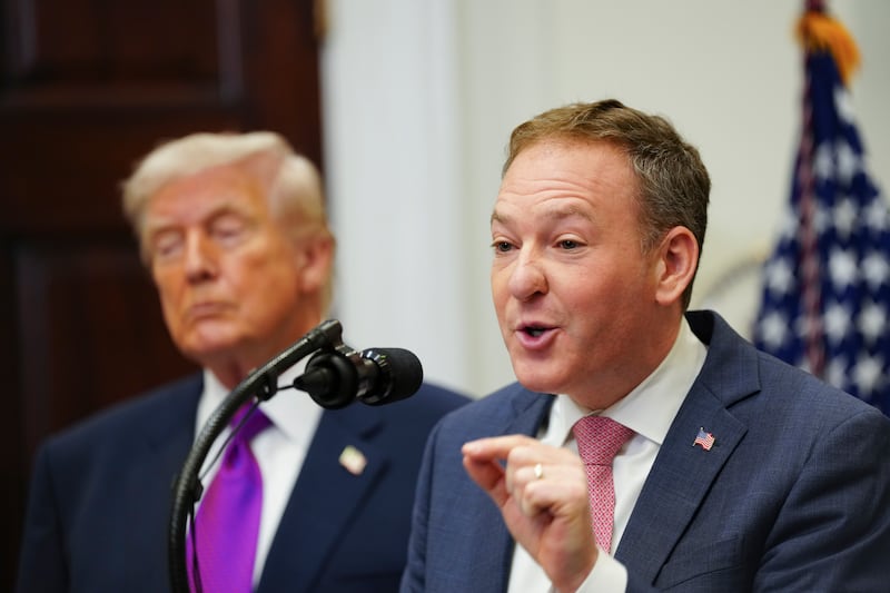 The EPA administrator, Lee Zeldin, said the Obama and Biden administrations used the endangerment finding 'to steamroll into existence a leftwing wish list of costly climate policies'.  Photograph: Tierney L. Cross/New York Times